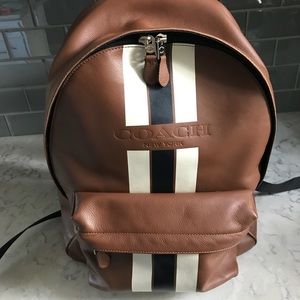 Coach Leather Backpack